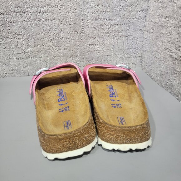 Betula Birkenstock Catalina Unisex Size US L10 M8 Pink Birko-Flor Slide Sandal - Picture 11 of 13
